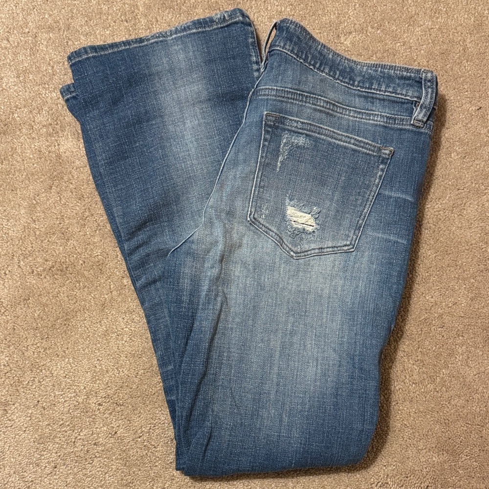Blue Distressed Jeans